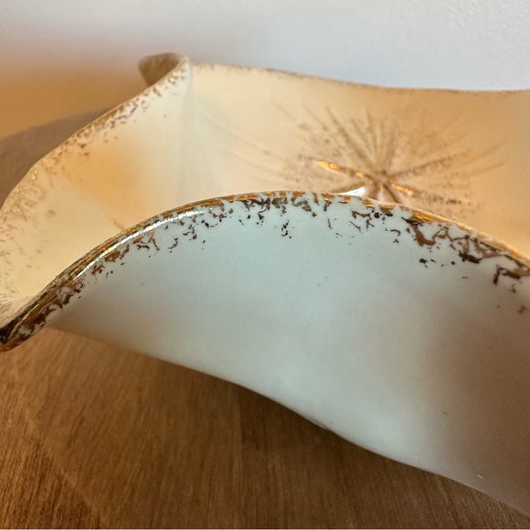 SOLD- Vintage MCM Atomic Starburst Design Dish Gift California Original #741 - Picture 11 of 16